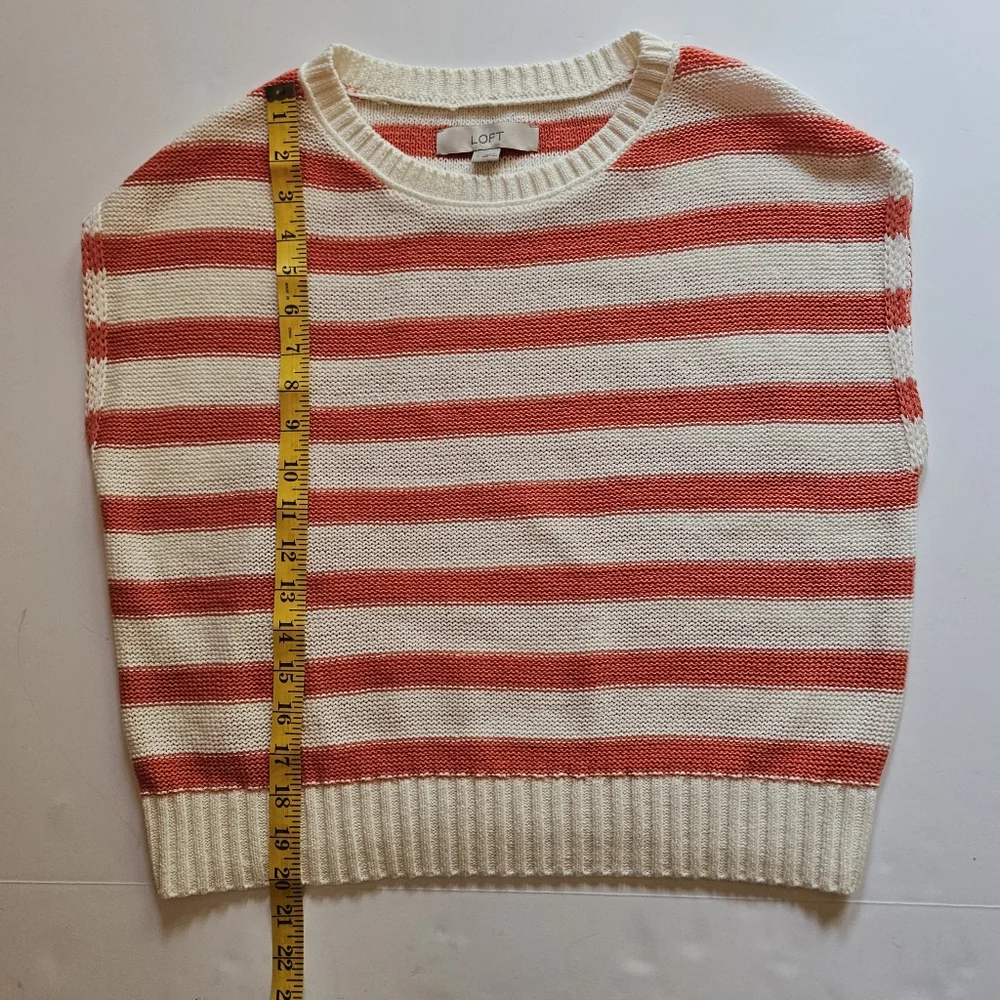 LOFT, knit, sleeveless, sweater vest. Size: S - Picture 3 of 6